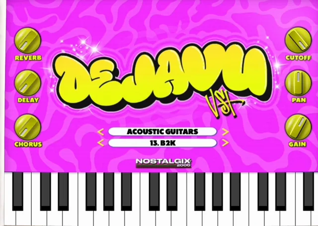 DejaVu preset: Acoustic Guitars, B2K