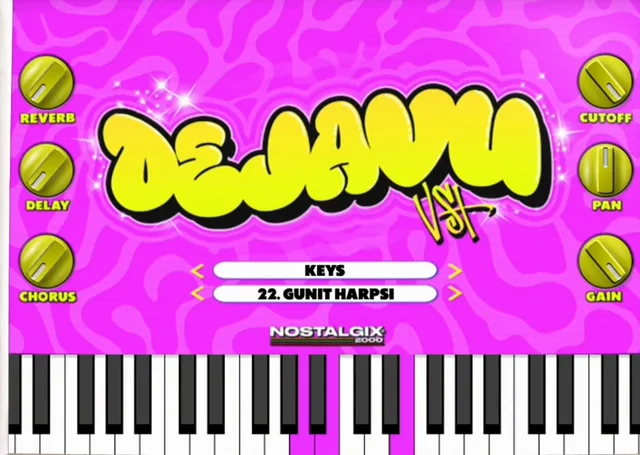 DejaVu preset: Keys, G-Unit Harpsi