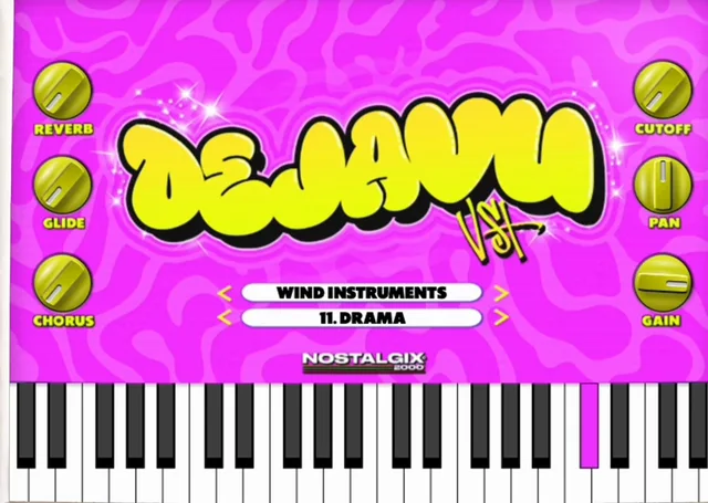 DejaVu preset: Wind Instruments, Drama